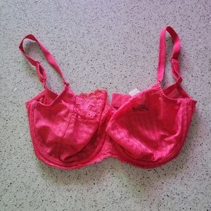 NWOT Panache Envy Side Support Bra Cyber Red 32G UK